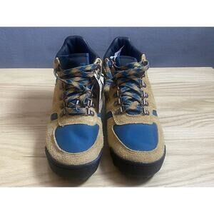 New Balance Men’s Rainer Hiking Boots Vibram Sz Men 5/Womens 6.5 Tan/Blue